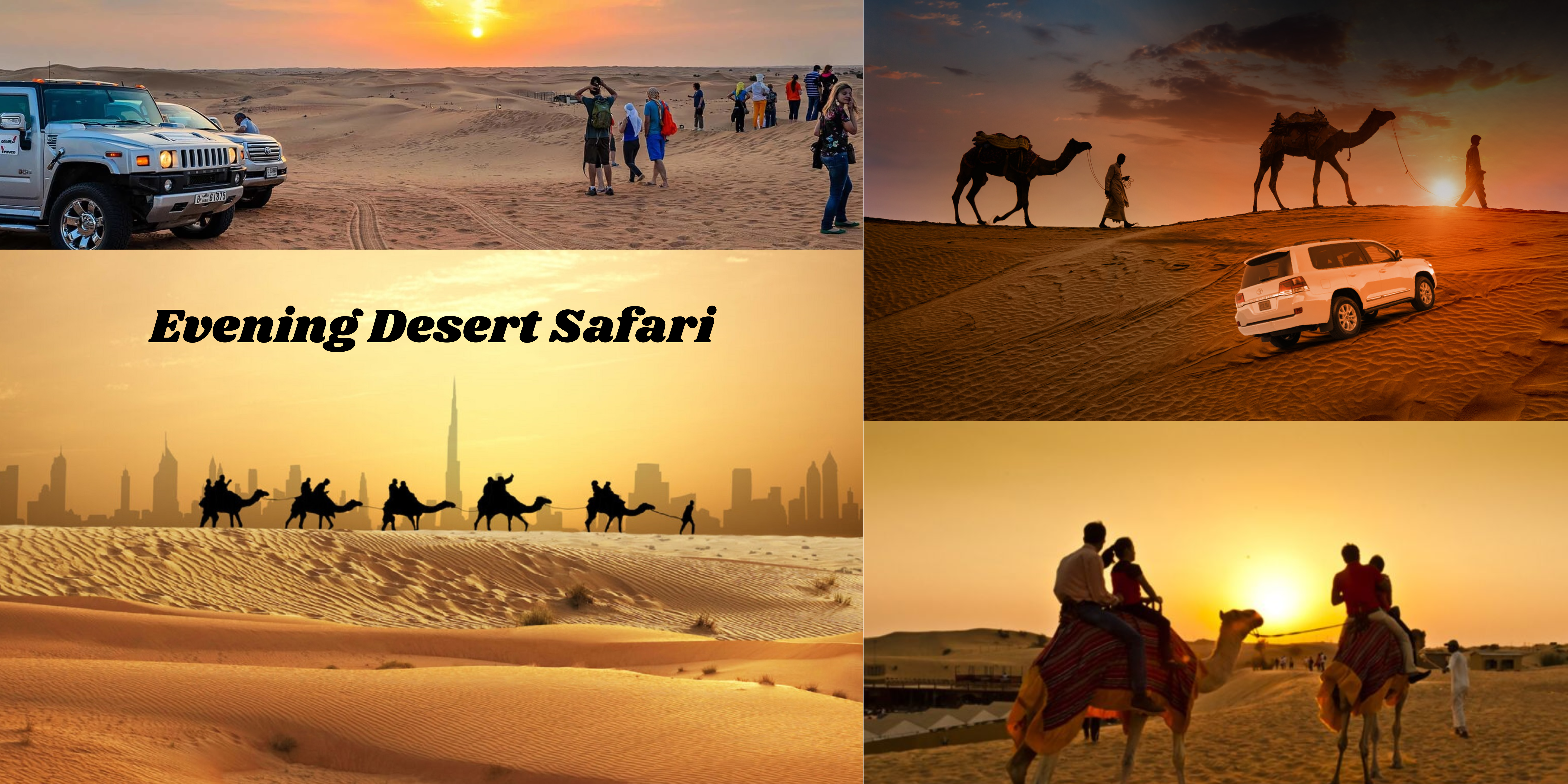 Top activities to participate in Evening Desert Safari