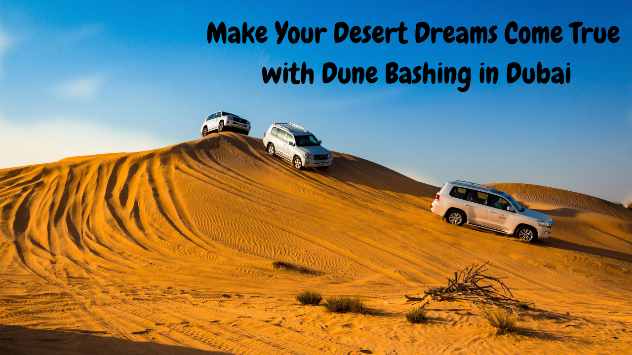 Navigating the thrill and rush of Dune Bashing in Dubai